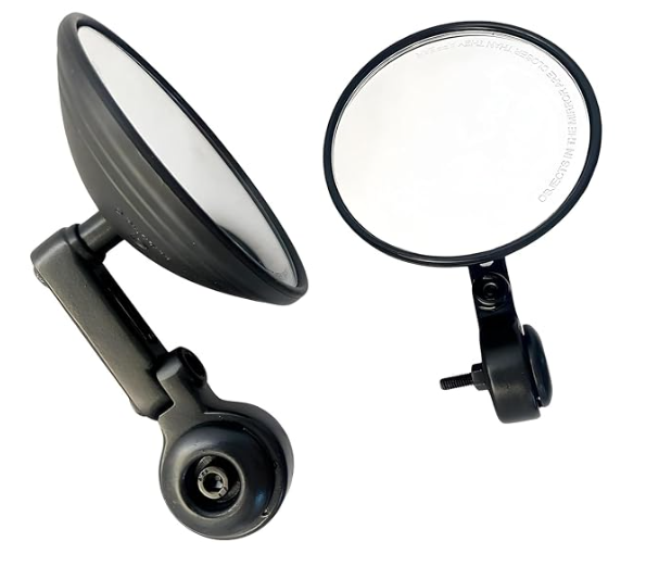 Jawa bar end mirrors for Honda CB350RS