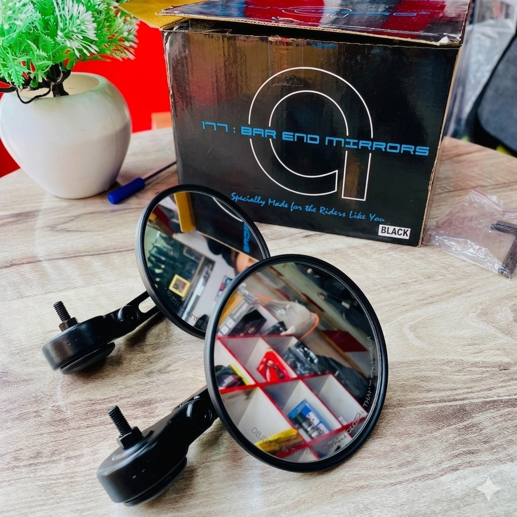 Bar end mirrors - CB350RS & Highness