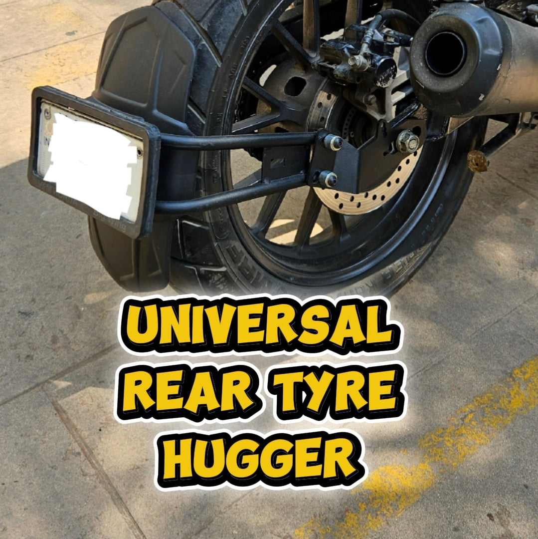 Rear tyre hugger - Universal