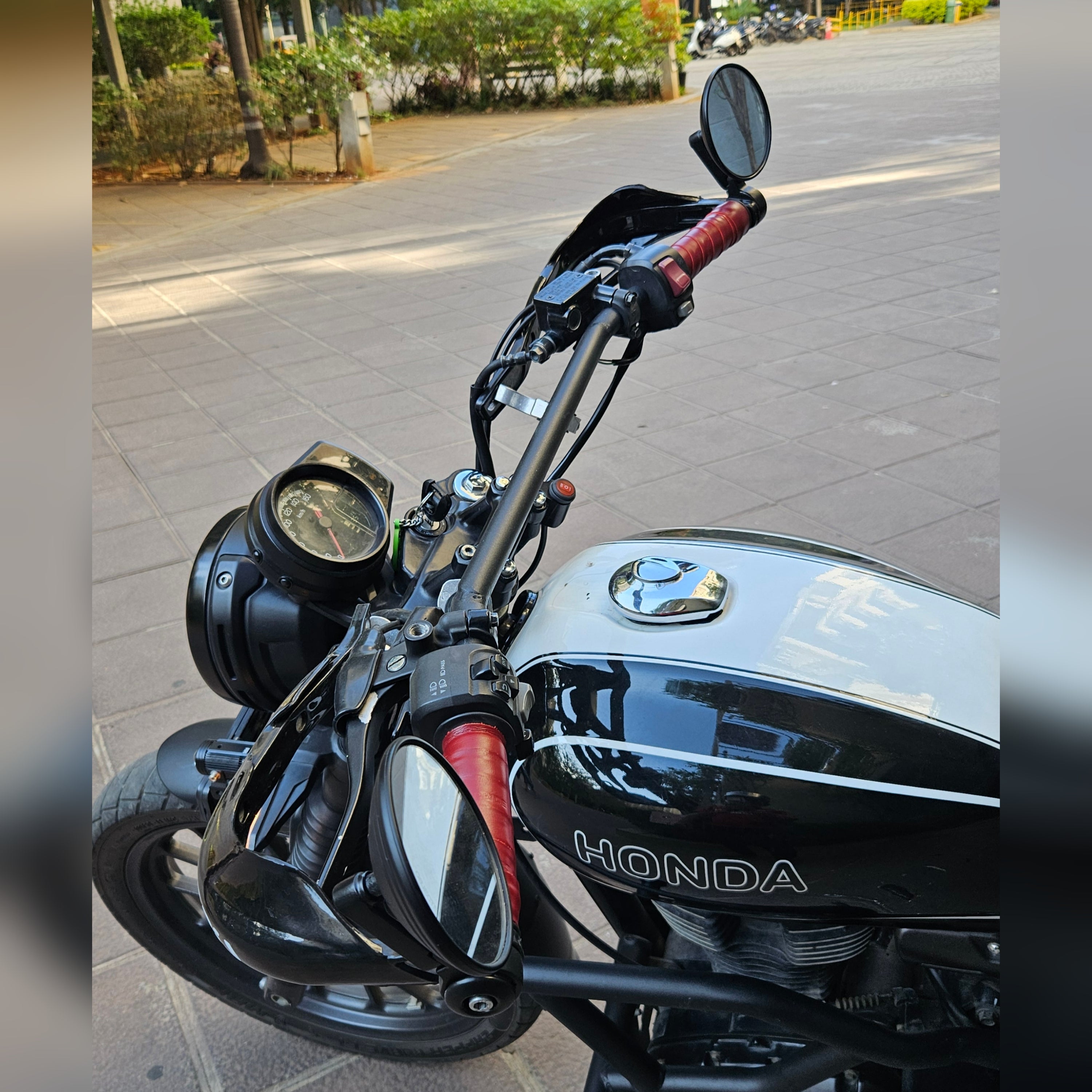 Bar end mirrors - CB350RS & Highness