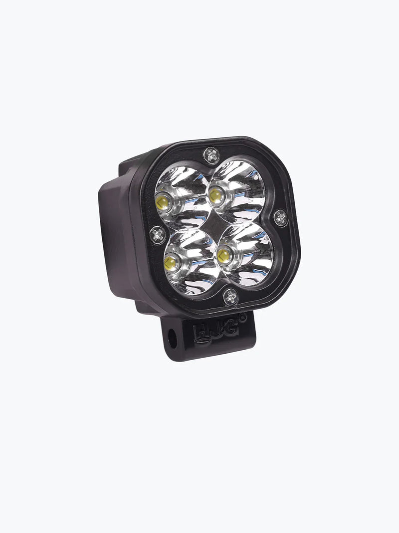 HJG 2x2 mini foglight (40 watts) - With wiring harness & Switch