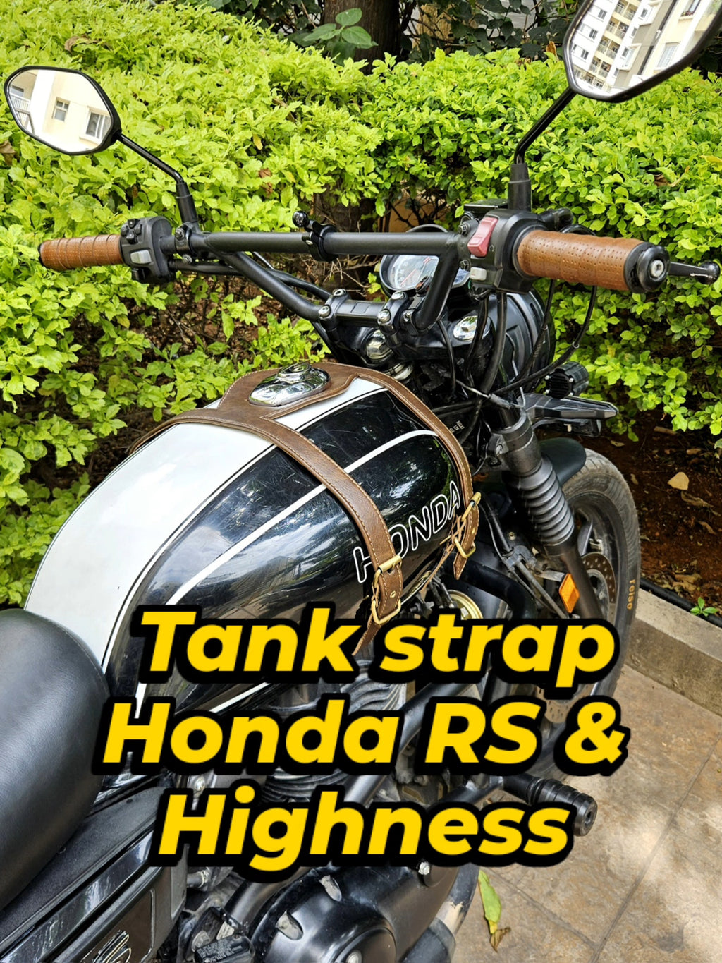 Premium Fuel tank strap for Honda CB350RS & Highness