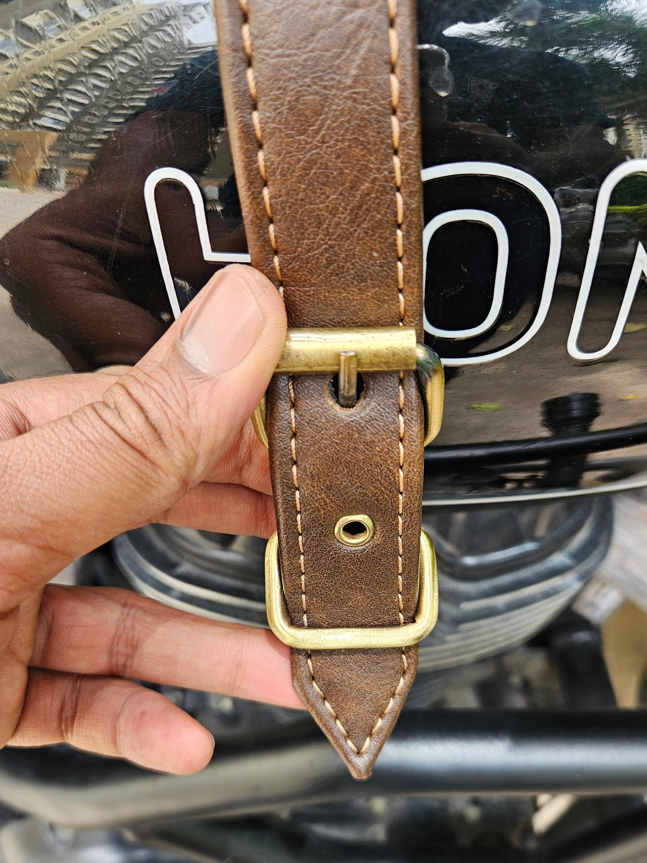 Premium Fuel tank strap for Honda CB350RS & Highness
