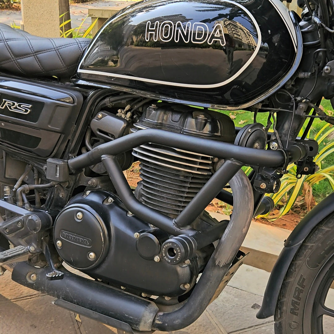 Crash guard and sliders for honda cb350rs and highness