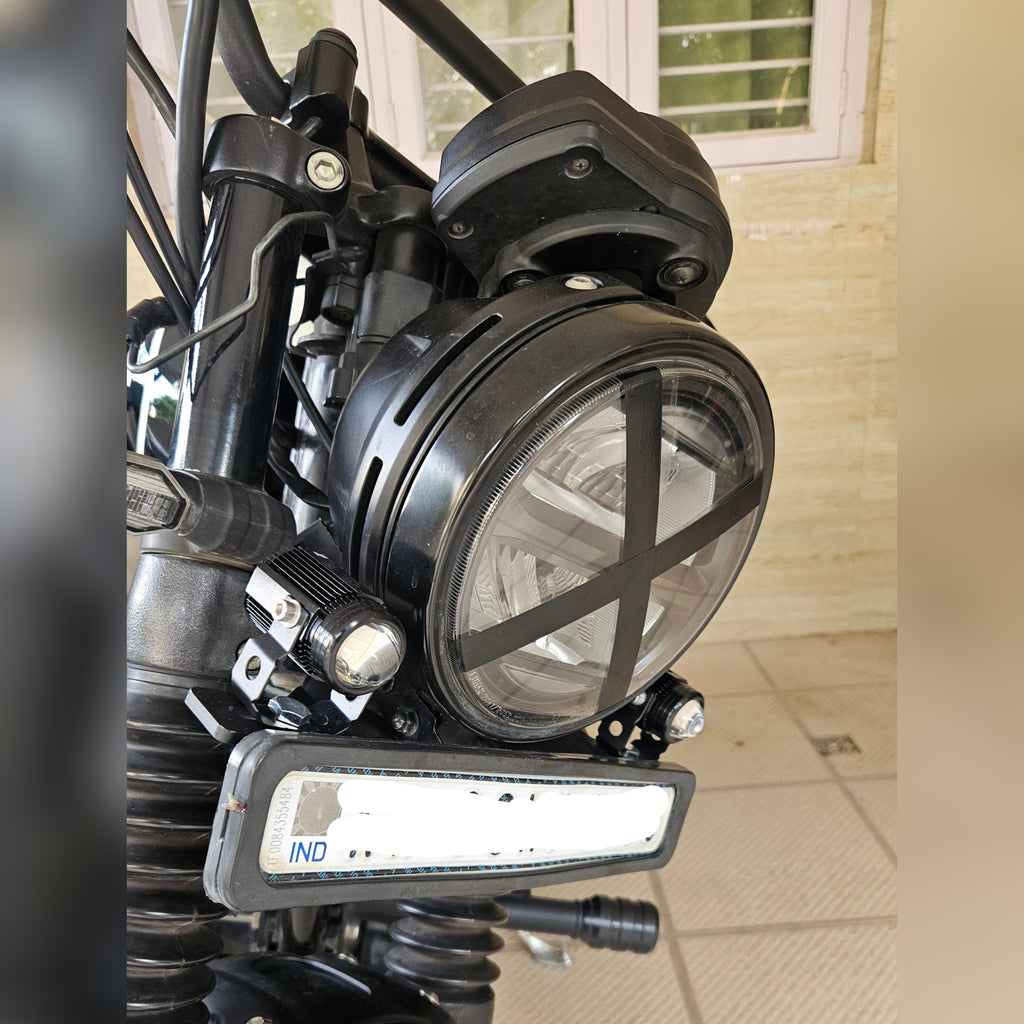 Foglamb + headlight mount - CB350RS & Highness