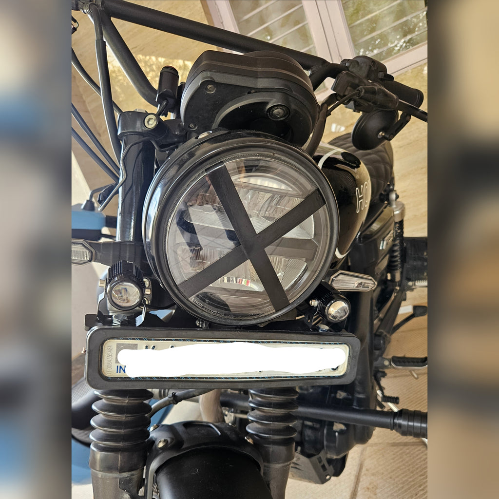 Foglamb + headlight mount - CB350RS & Highness