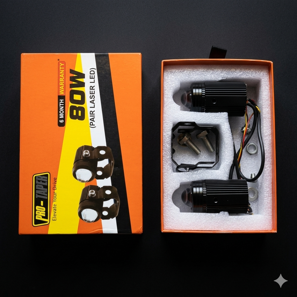 Protaper mini foglights (80 watts) - With switch