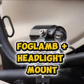 Foglamb + headlight mount - CB350RS & Highness