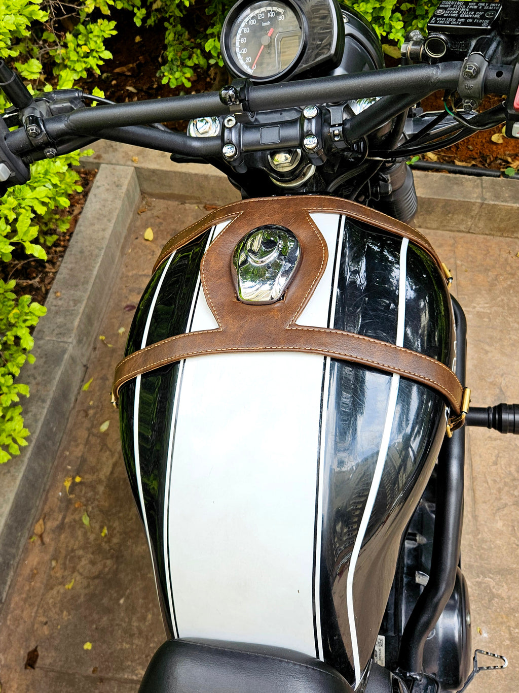 Premium Fuel tank strap for Honda CB350RS & Highness
