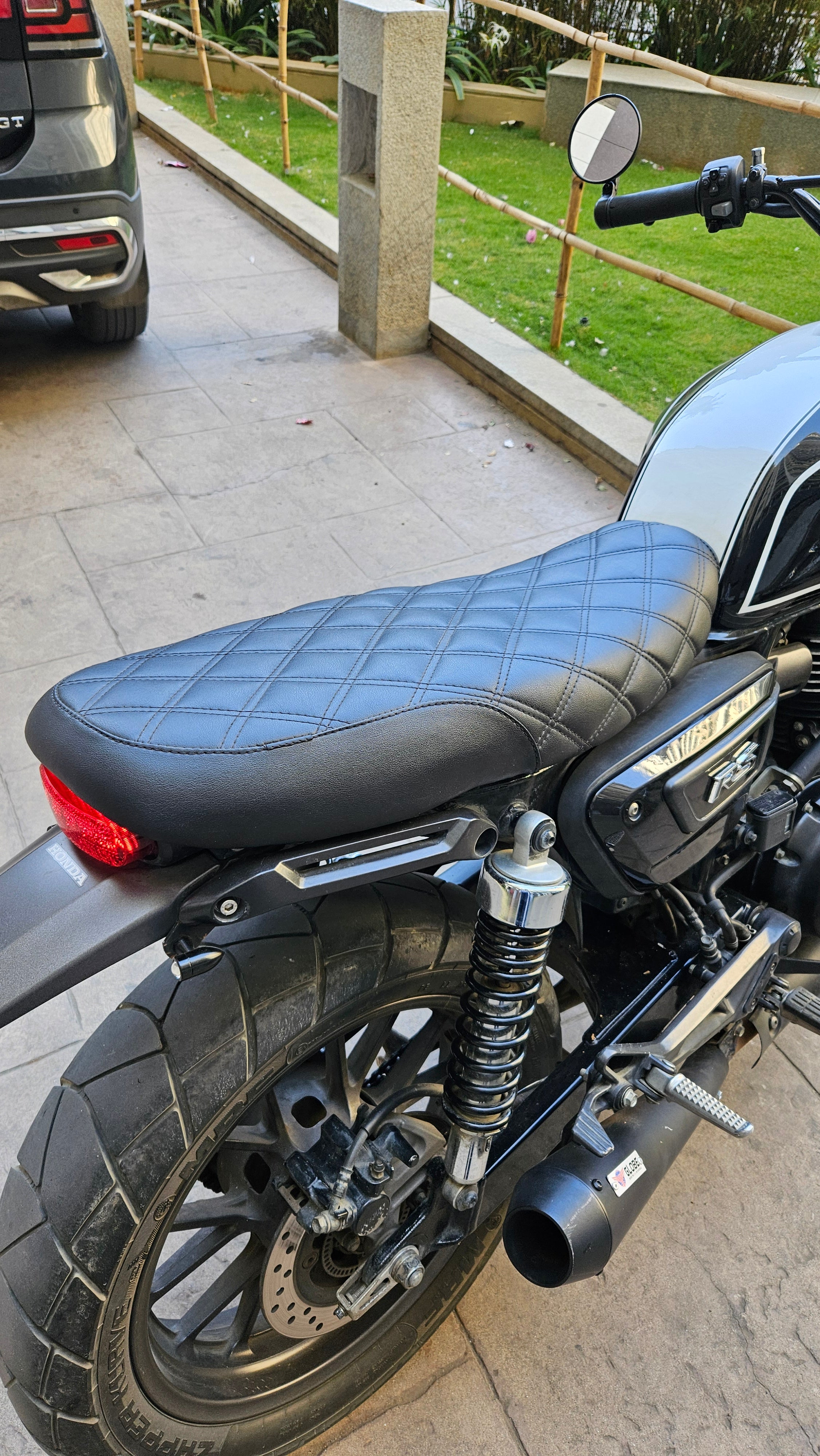 Brat seat for honda CB350RS